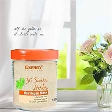 انيرجى هير ماسك 450مل سويس هيربس