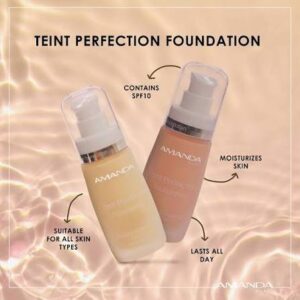 اماندا كريم اساس30مل تينت بيرفكشن 24