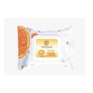 اروما مناديل مزيل مكياج كولاجين 25ق 774