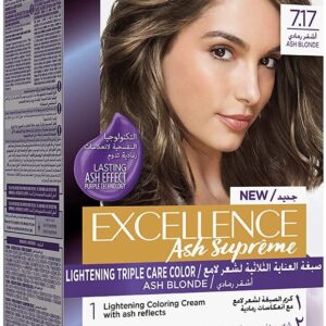 اكسيلانس صبغة اشقر رمادي 7/17 15%عرض