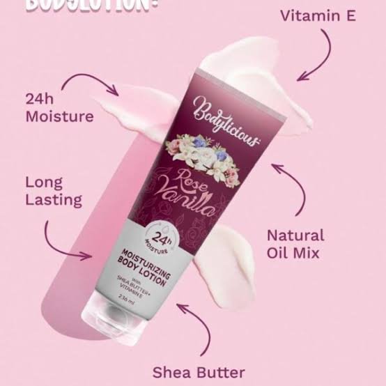 بادي ليشيوس بادي لوشن 236مل روز فانيليا | صيدليات آتش بادي ليشيوس بادي لوشن 236مل روز فانيليا