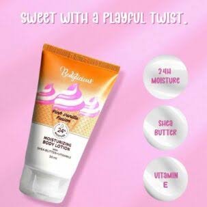 بادي ليشيوس لوشن 50مل بينك فانيلا | صيدليات آتش بادي ليشيوس لوشن 50مل بينك فانيلا