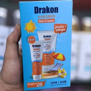 دراكون صن سكرين  جيل كريم 150مل +60مل عرض