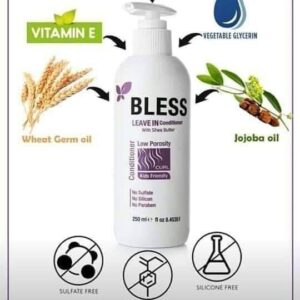 بليس ليف ان بلسم 250مل شيا بامب +مشط هديه