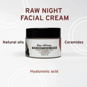 رو افريكان كريم ليل مرطب 50جم هيالورونيك