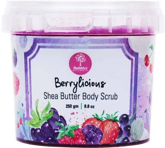 ببلز مقشر للجسم 250مل توت | صيدليات آتش ببلز مقشر للجسم 250مل توت