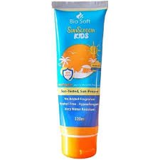 بيو سوفت صن صن سكرين كريم 120مل كيدز