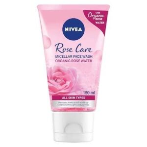 نيفيا غسول للوجه بماء الورد150مل