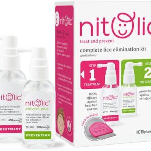 نيتولك محلول لحشرات الرأس50مل معالج + وقاية عرض
