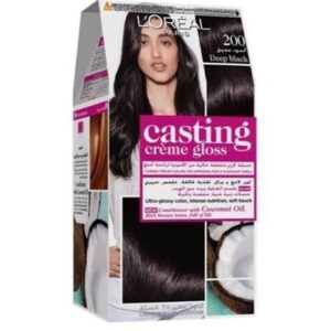 كاستينج صبغه اسود عميق 200