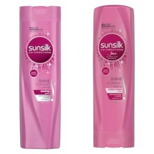 صانسيلك شامبو 350مل روز + بلسم عرض