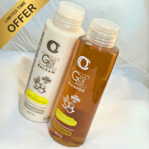 جي دوكس شامبو+ بلسم 400مل مكاديميا عرض