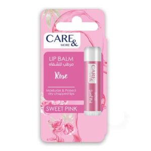 كير اند مور مرطب شفاة 4جم روز