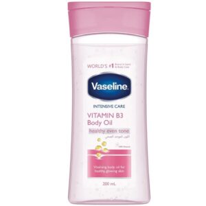 فازلين بادى اويل 200مل فيتامين بي3 موحد اللون